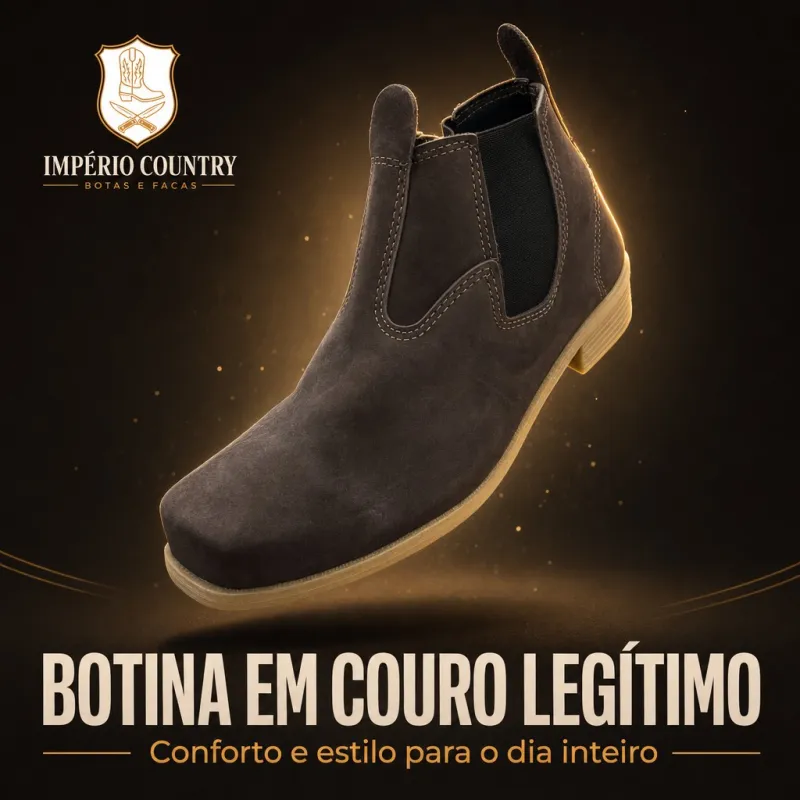 Botina Lisa Chocolate